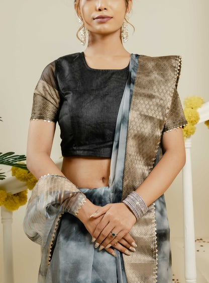 BLACK KEERTHI SAREE