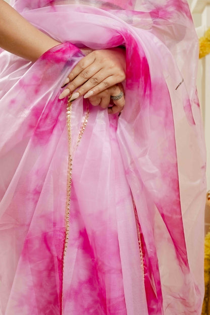 PINK AMBIKA SAREE