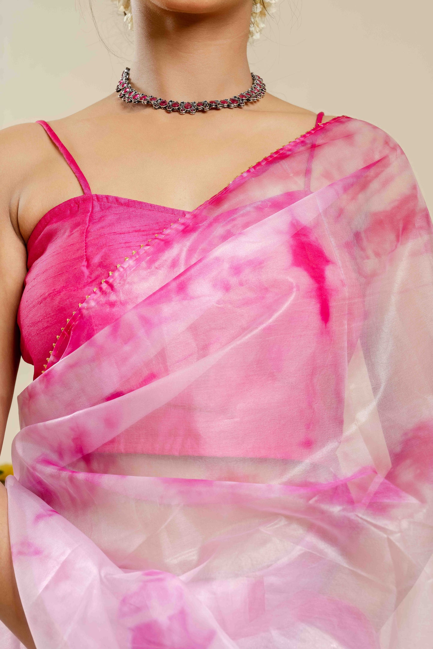 PINK AMBIKA SAREE