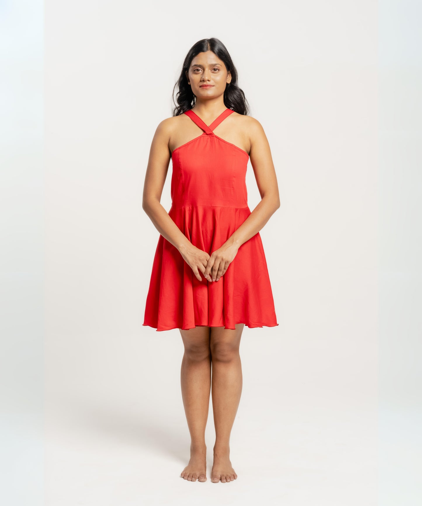 Amy Cross Neck Dress