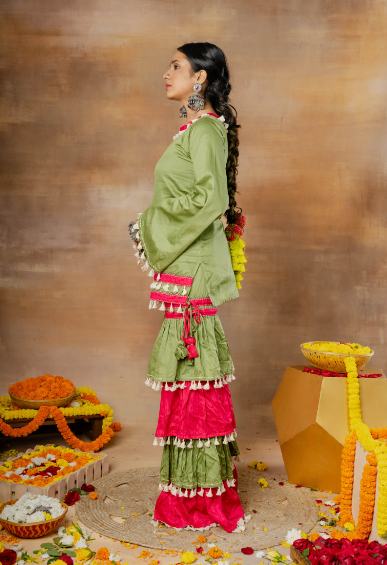 HARIYAR GHARARA SET